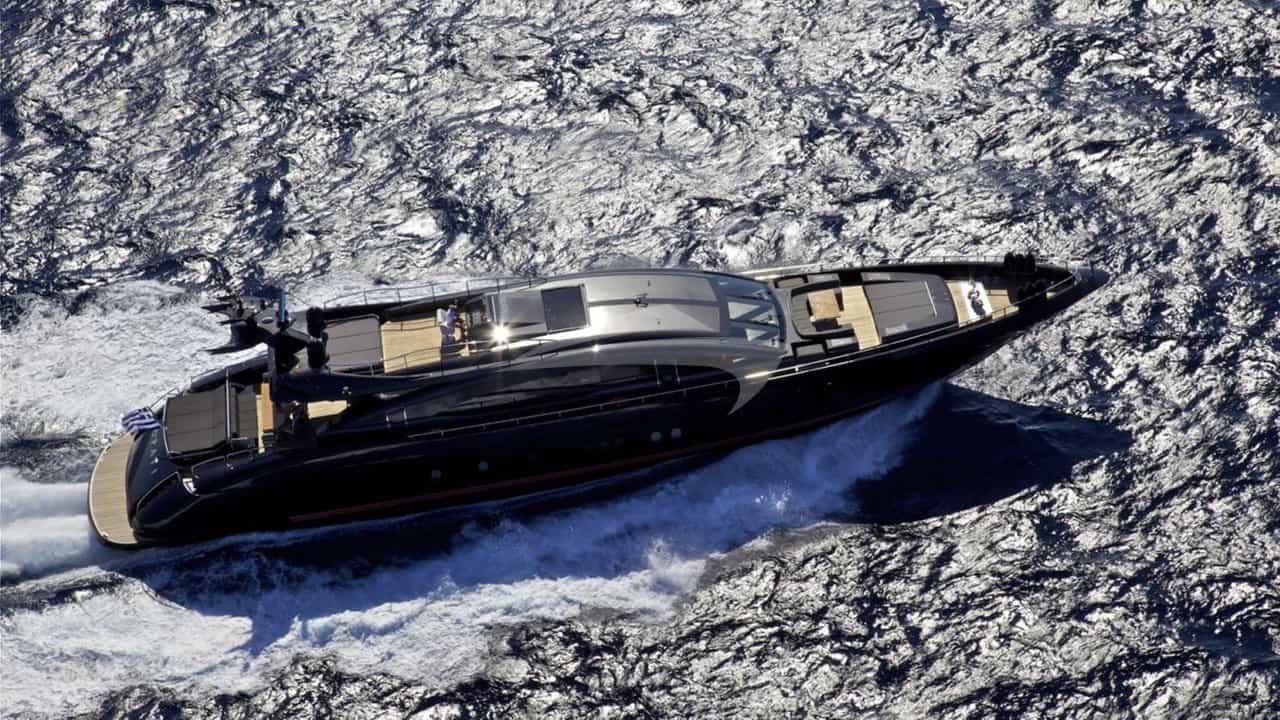 O'PATI - aerial | Drivas Yachts