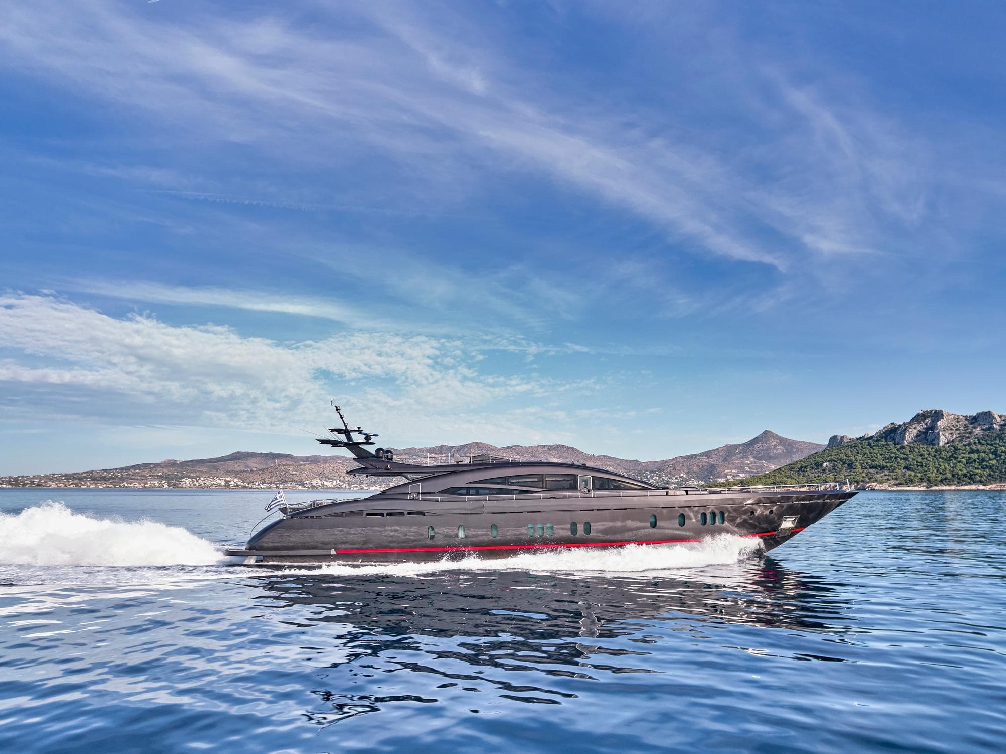 O'PATI - ext running | Drivas Yachts