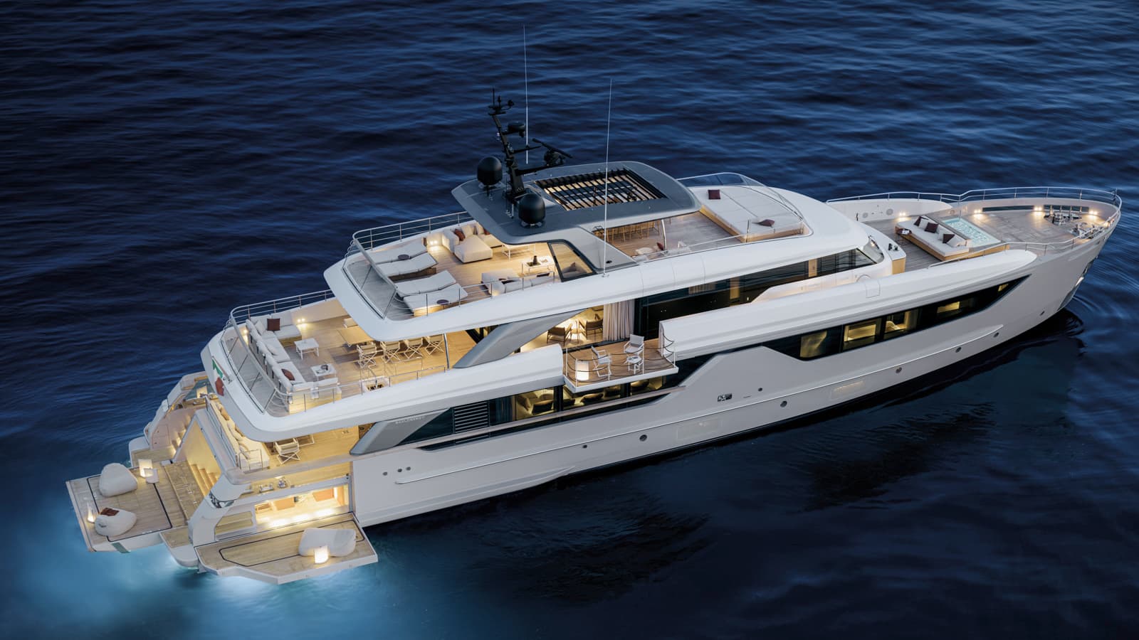 ANDIAMO - aerial | Drivas Yachts