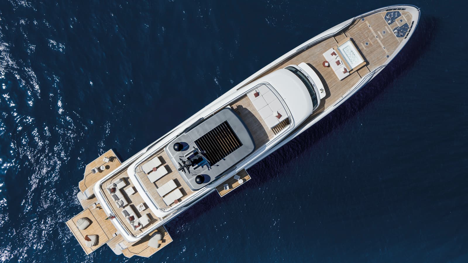 ANDIAMO - aerial | Drivas Yachts