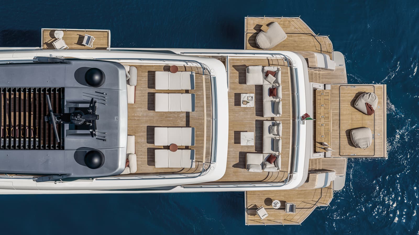 ANDIAMO - aerial | Drivas Yachts