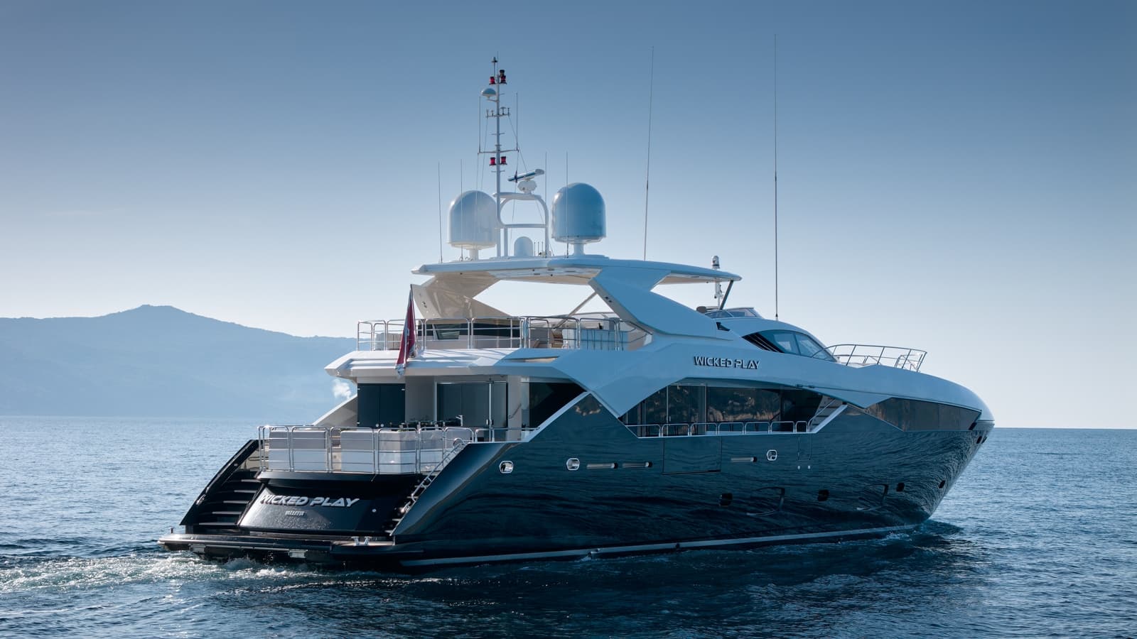 WICKED PLAY - ext stern | Drivas Yachts