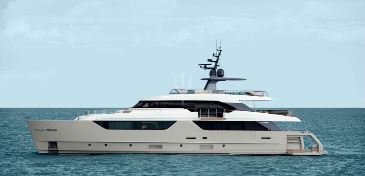 INS LAND - ext stbd | Drivas Yachts