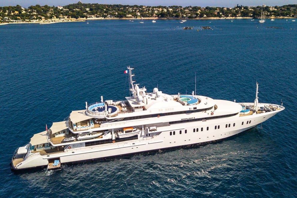 MOONLIGHT - aerial | Drivas Yachts