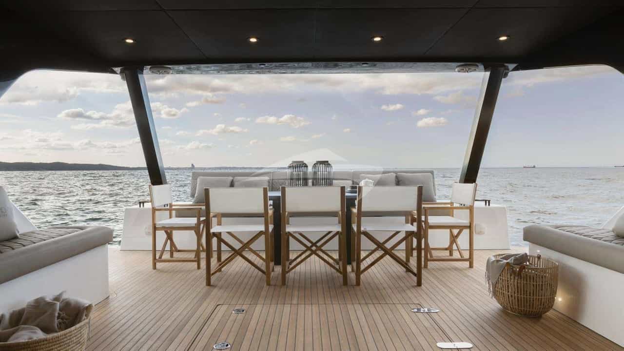 MOONLIGHT - deck aft | Drivas Yachts