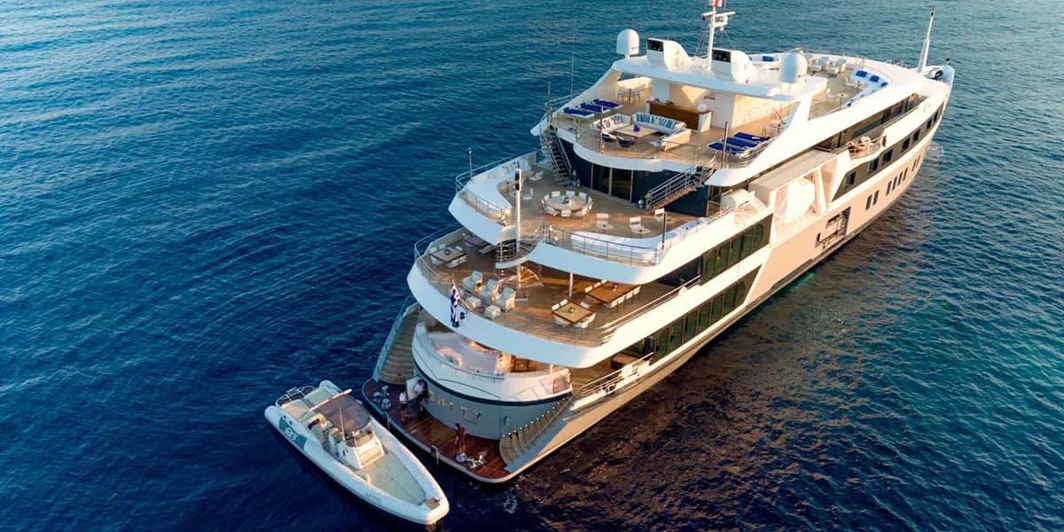 MARQUISE - aerial | Drivas Yachts