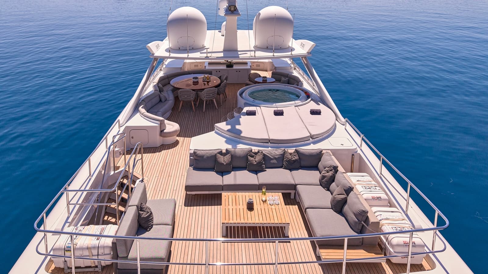 BENIK - aerial | Drivas Yachts
