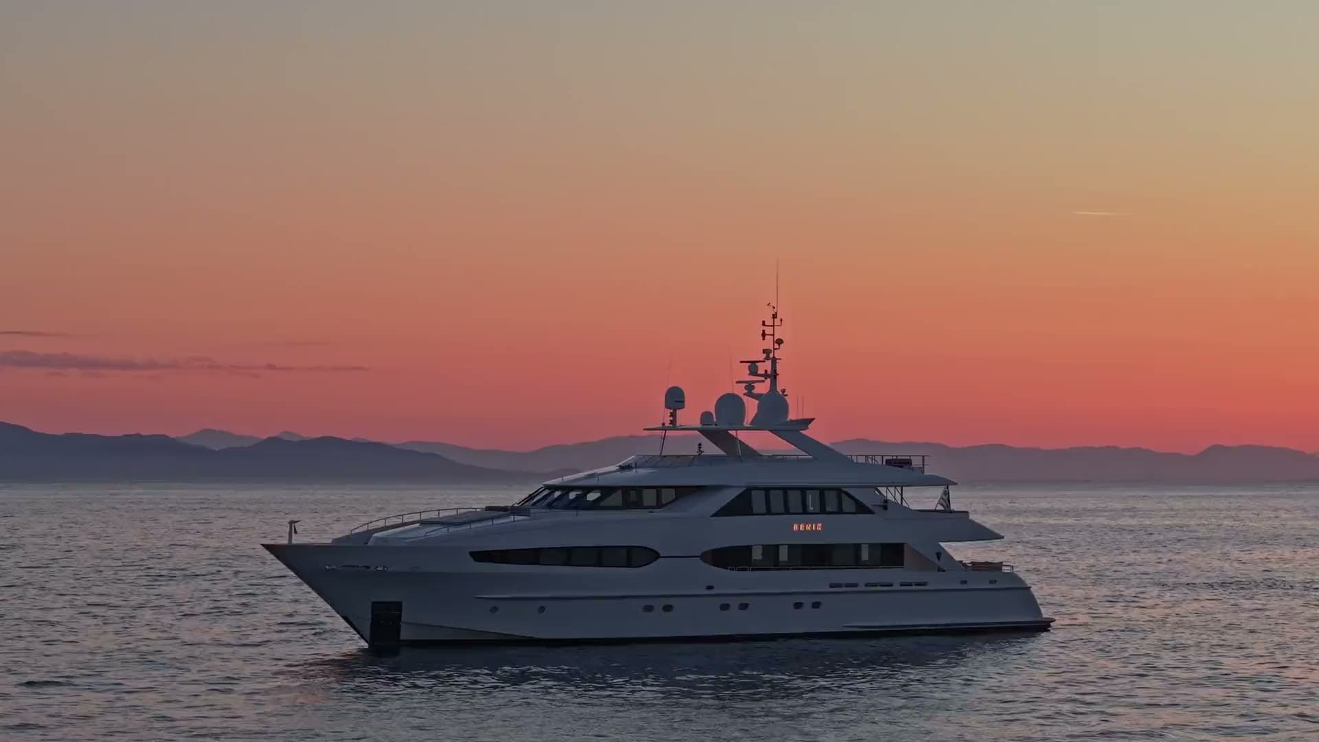 BENIK yacht video