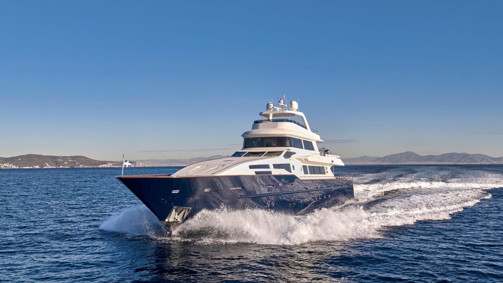 CONDOR A - ext running | Drivas Yachts