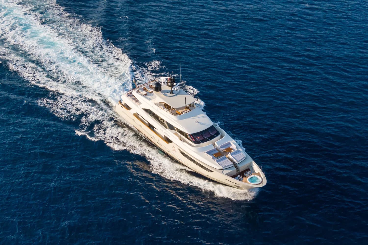 TAKARA ONE - aerial | Drivas Yachts