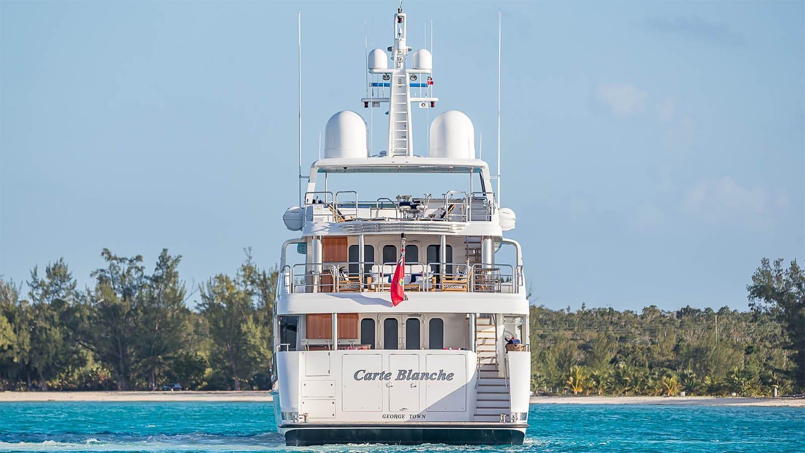 CARTE BLANCHE - ext stern | Drivas Yachts