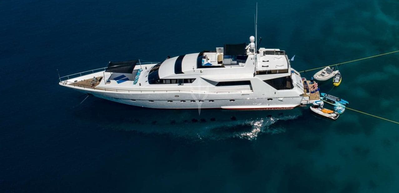 WISH - aerial | Drivas Yachts