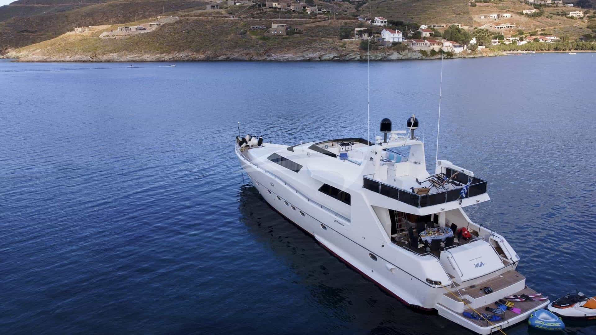 WISH - ext stbd | Drivas Yachts