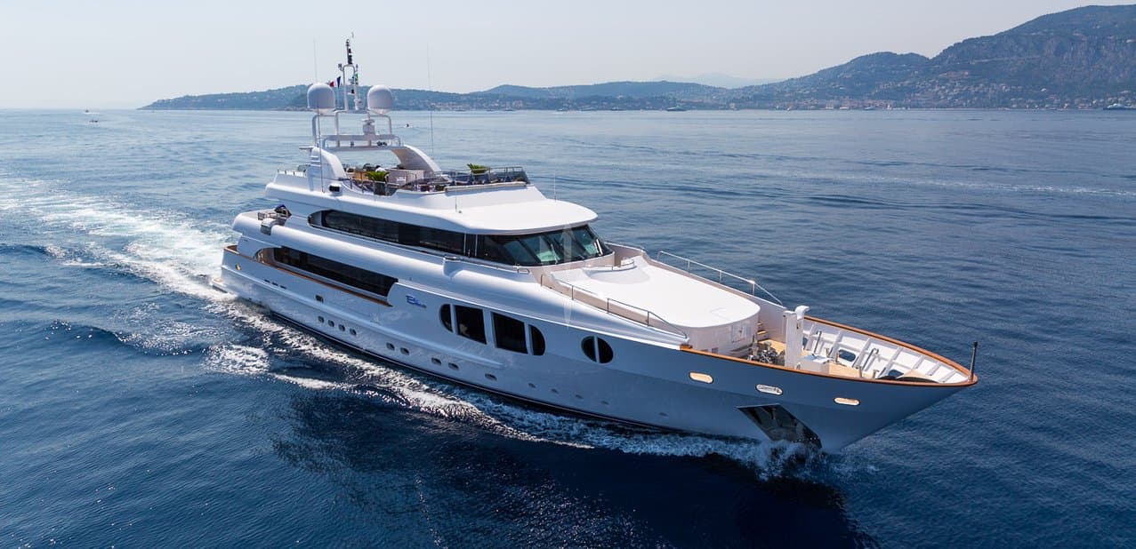 BINA - aerial | Drivas Yachts