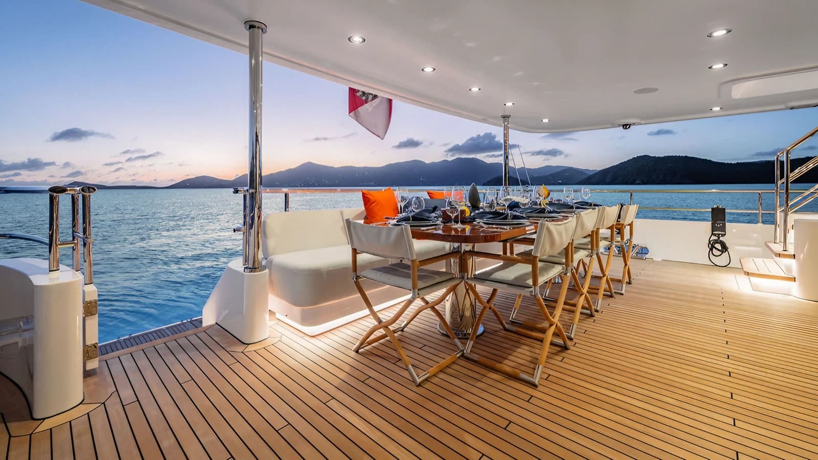 AD ASTRA - deck aft | Drivas Yachts