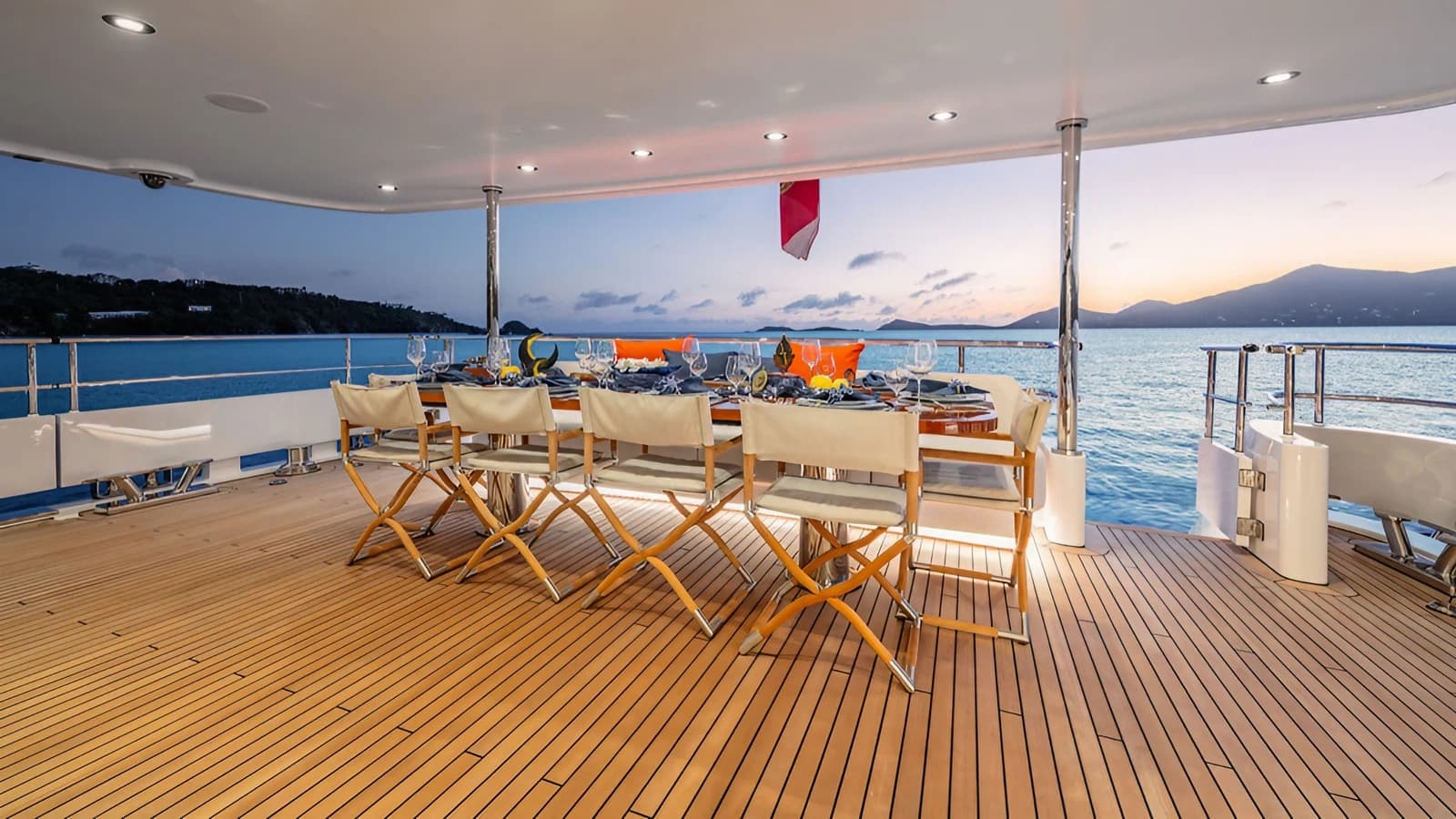 AD ASTRA - deck aft | Drivas Yachts