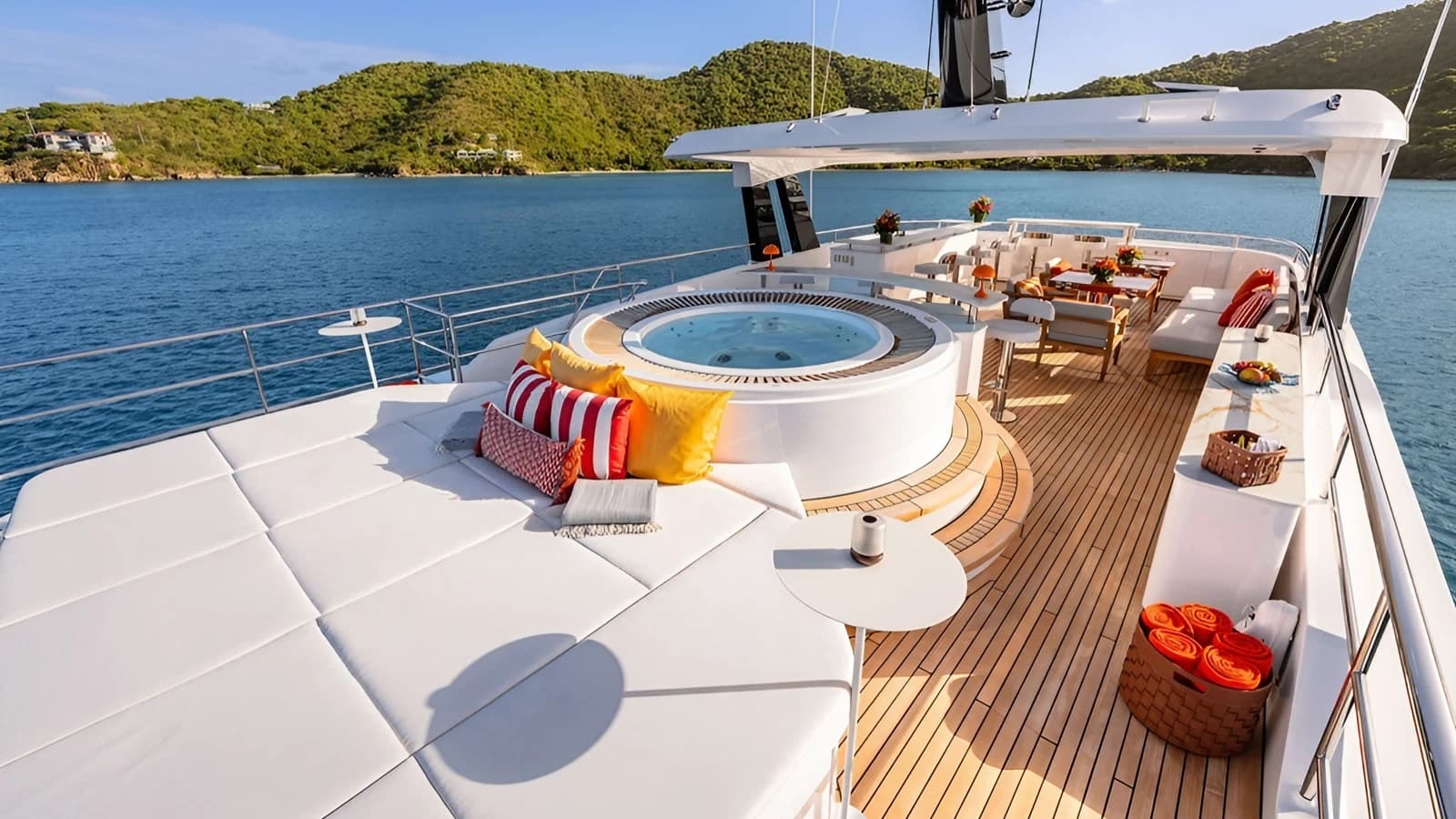 AD ASTRA - deck aft | Drivas Yachts