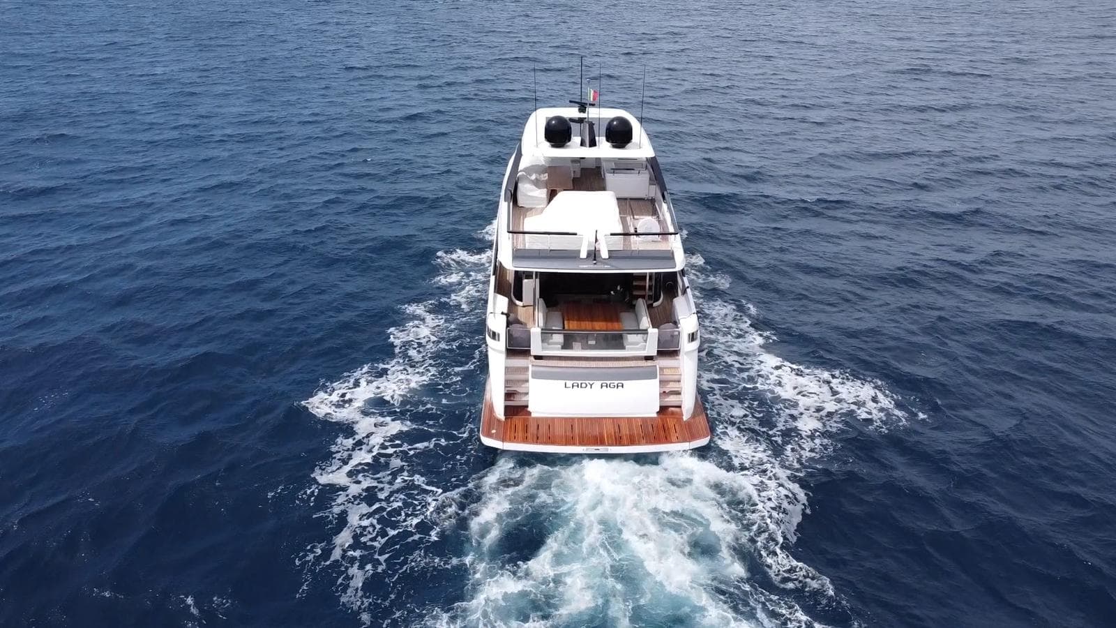 LADY AGA - aerial | Drivas Yachts