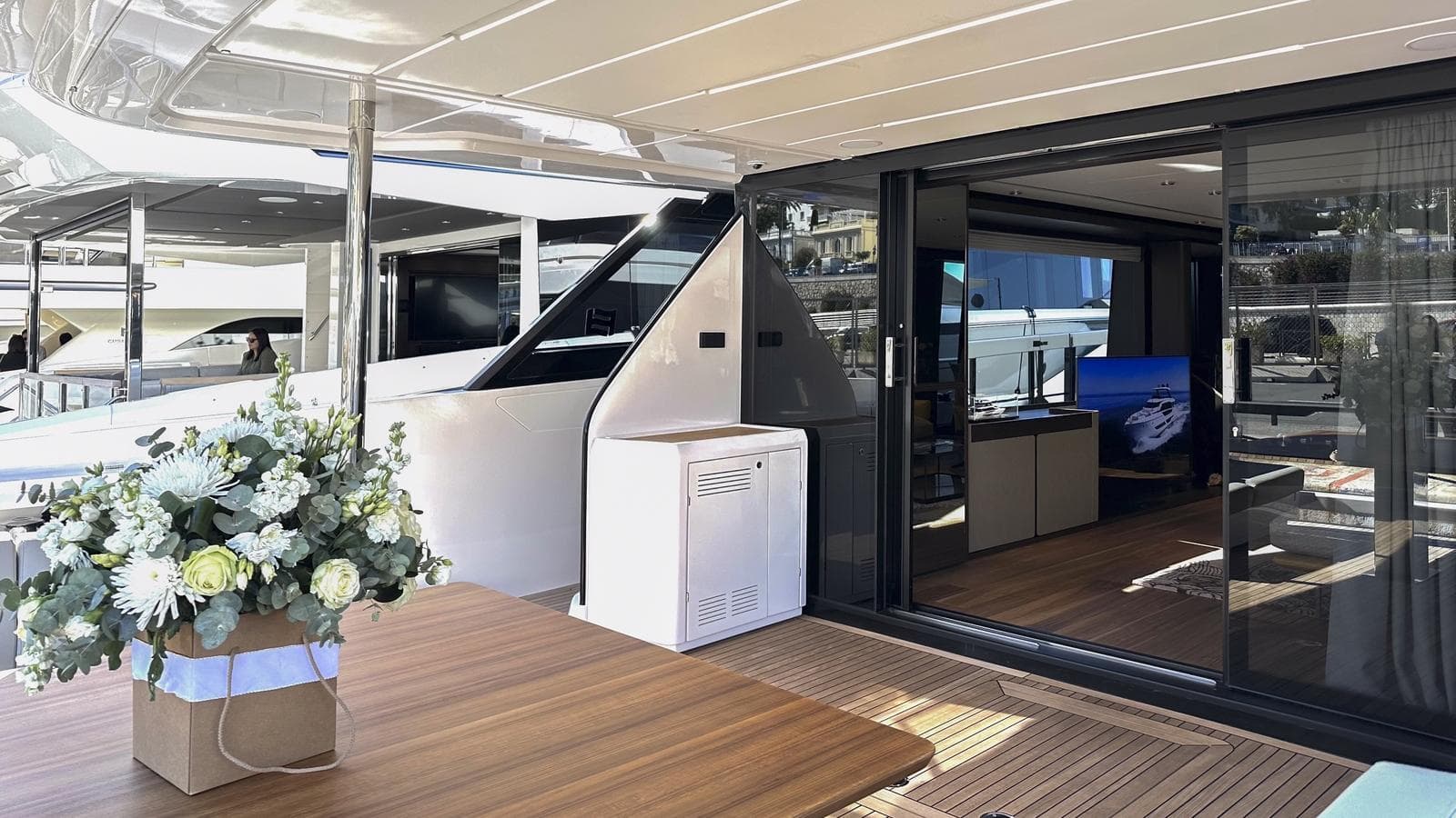 LADY AGA - deck aft | Drivas Yachts