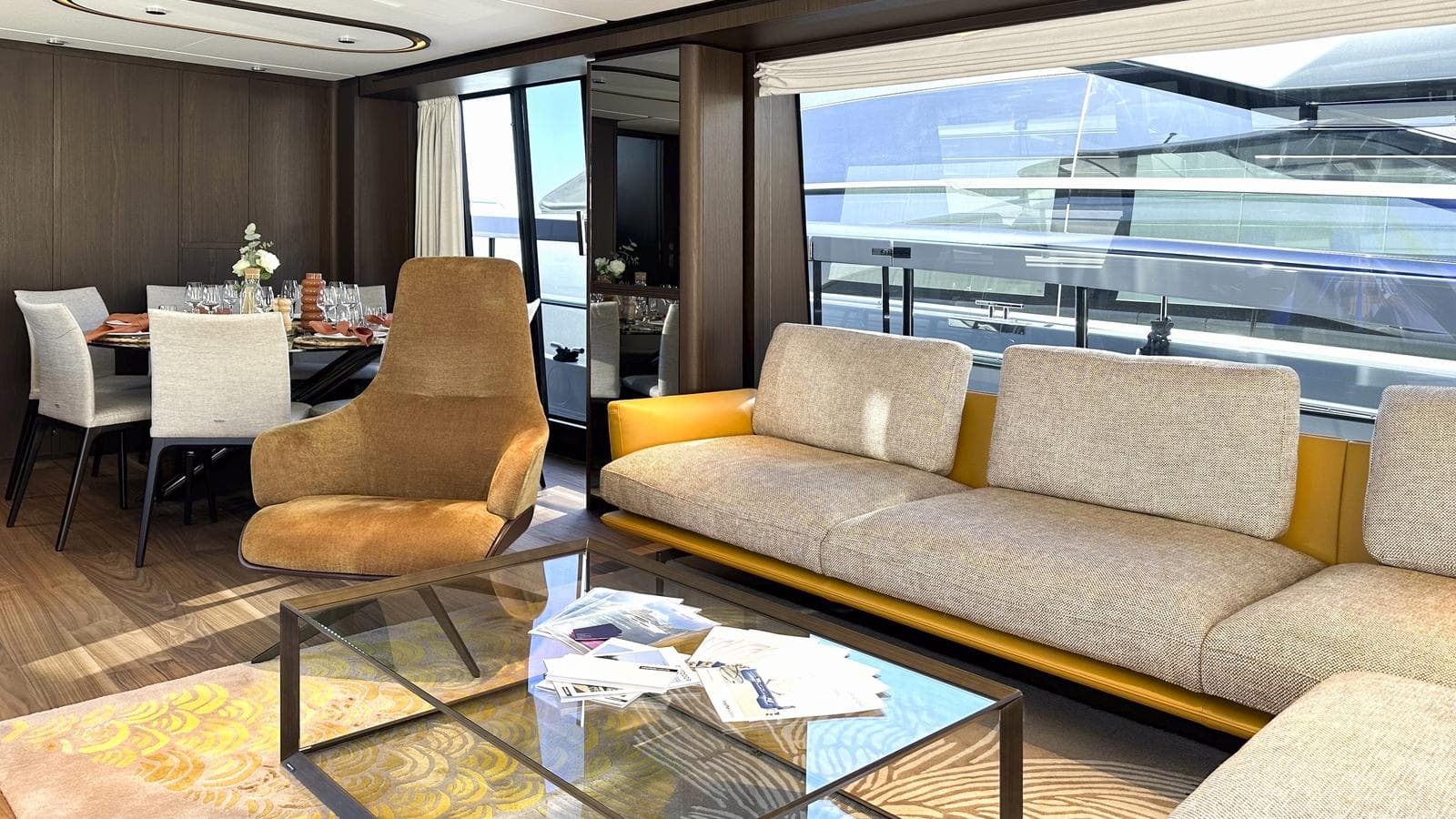 LADY AGA - saloon upper | Drivas Yachts