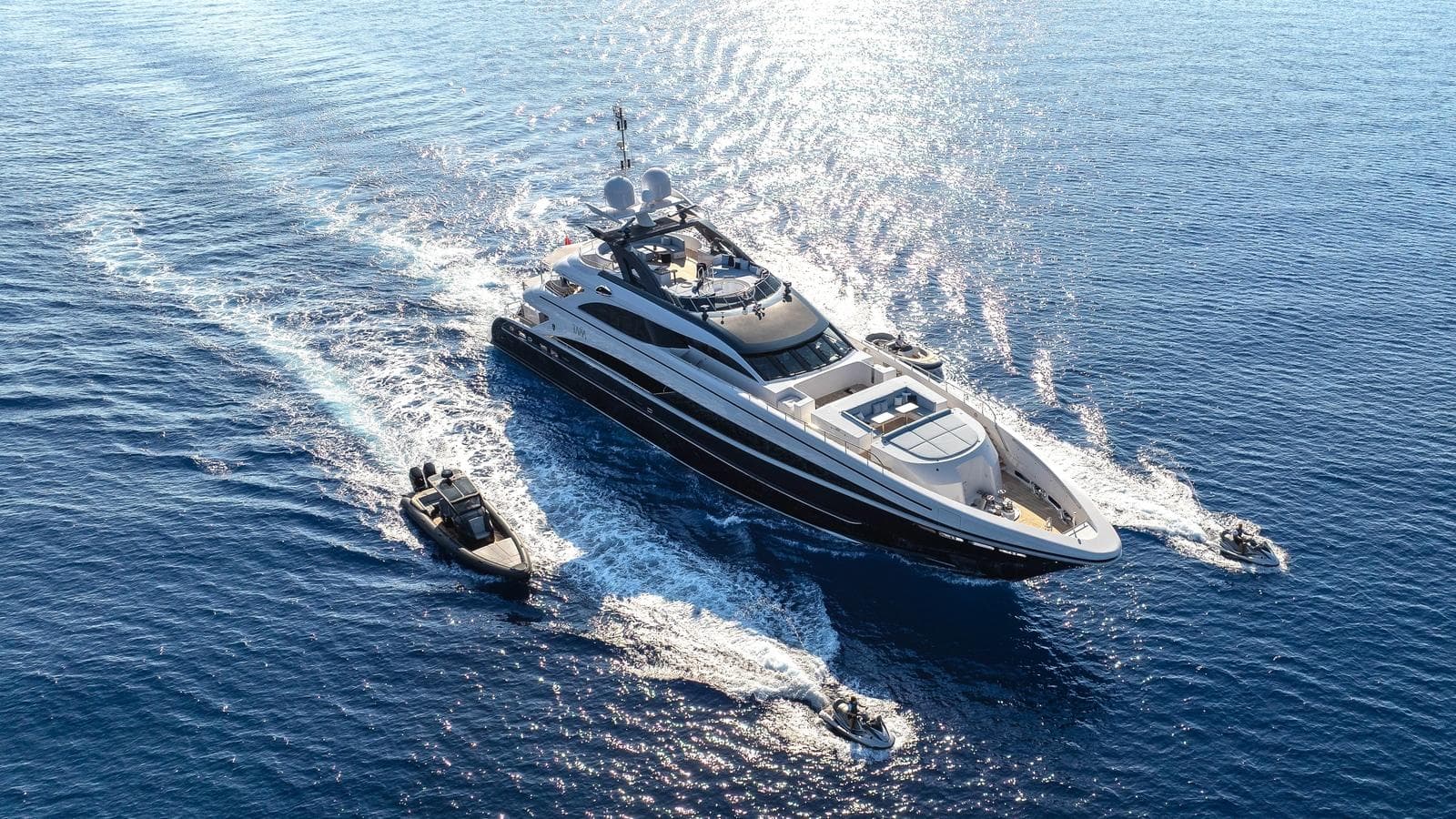 TALIA - aerial | Drivas Yachts