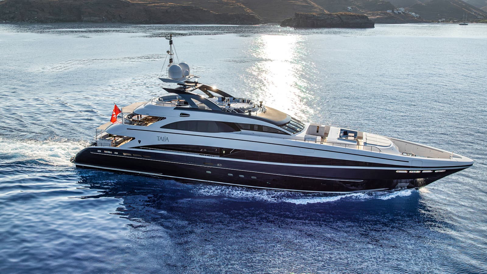 Yacht TALIA 44.17m by Heesen
