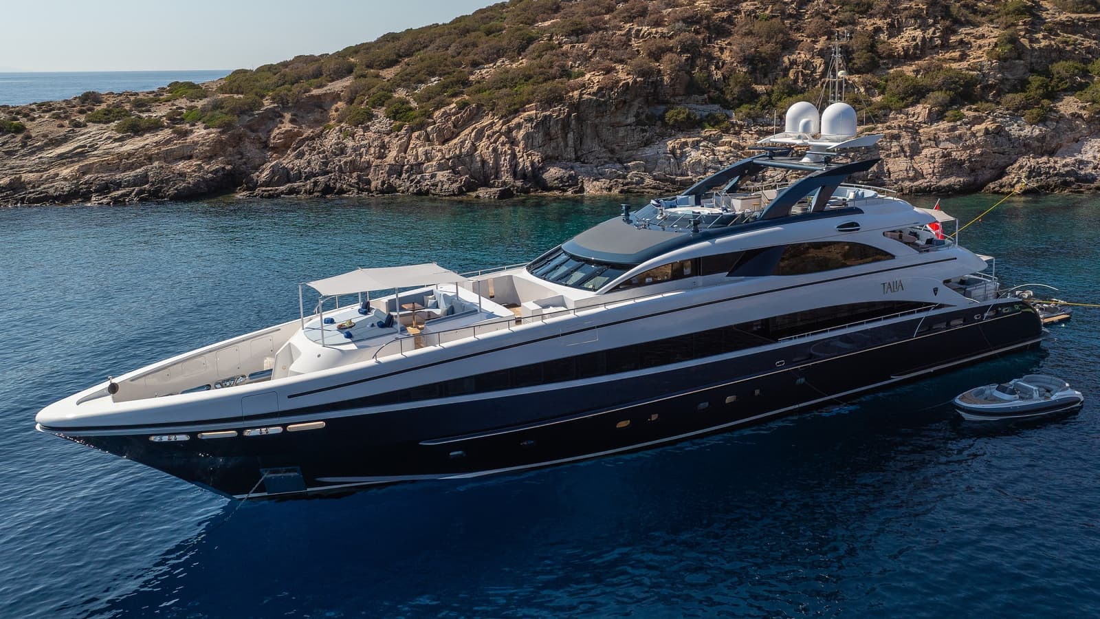 TALIA - ext stbd | Drivas Yachts