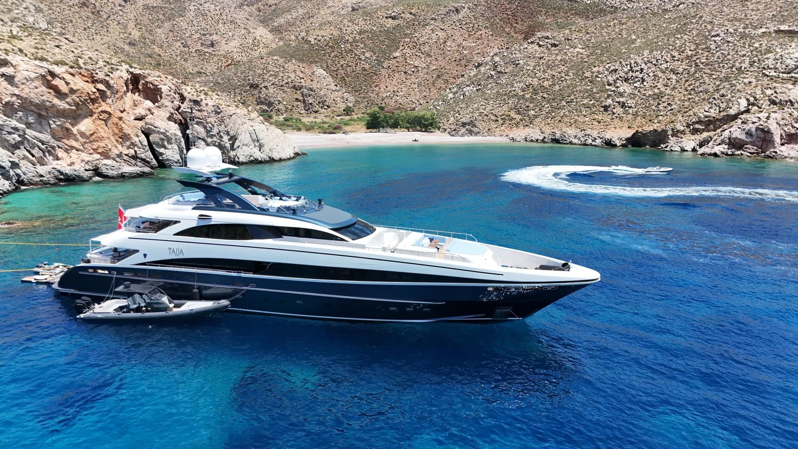 TALIA - ext stbd | Drivas Yachts