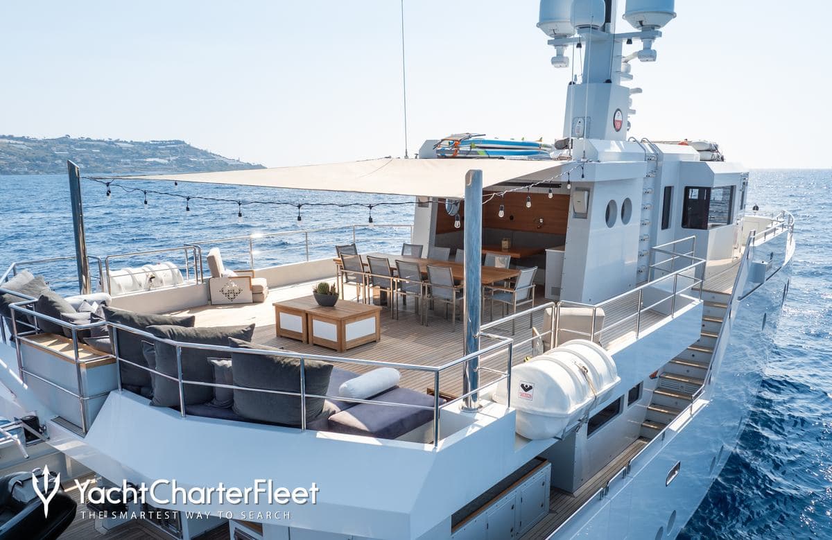 Motor yacht PREFERENCE 19 36m by Tansu — aft deck
