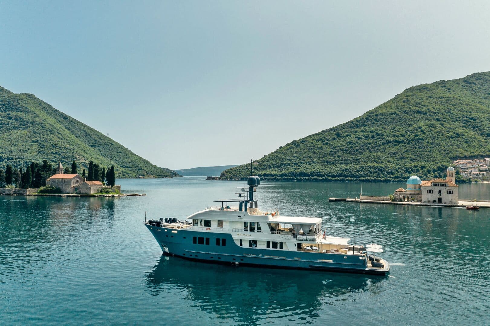 ZULU - aerial | Drivas Yachts