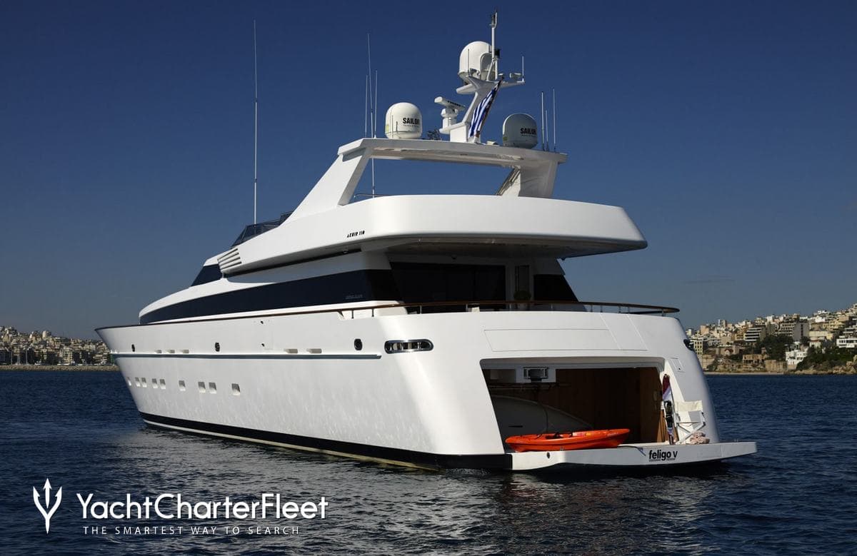 Motor yacht FELIGO V 33.8m by Cantieri di Pisa — photo 6