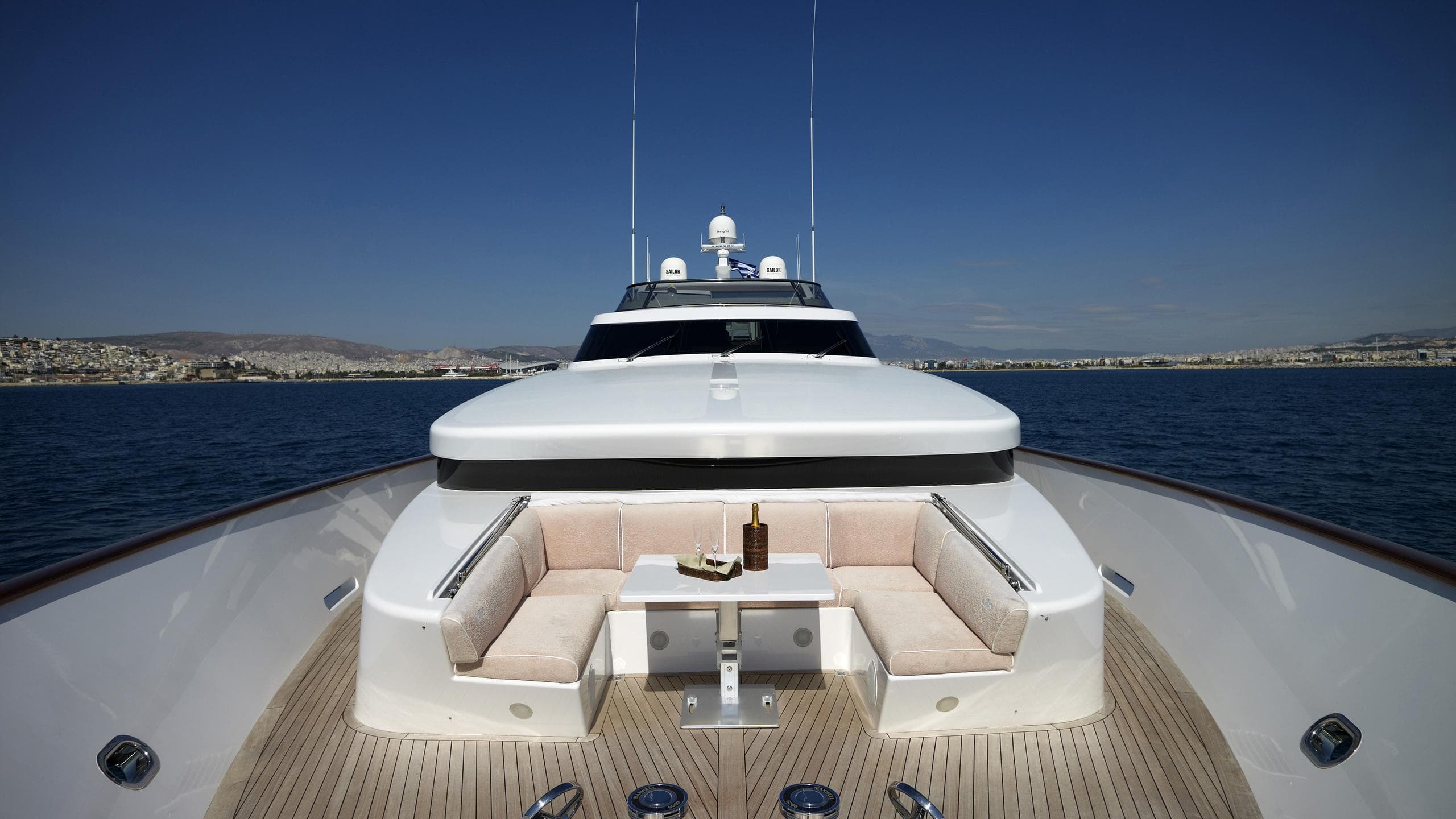 FELIGO V - ext bow | Drivas Yachts