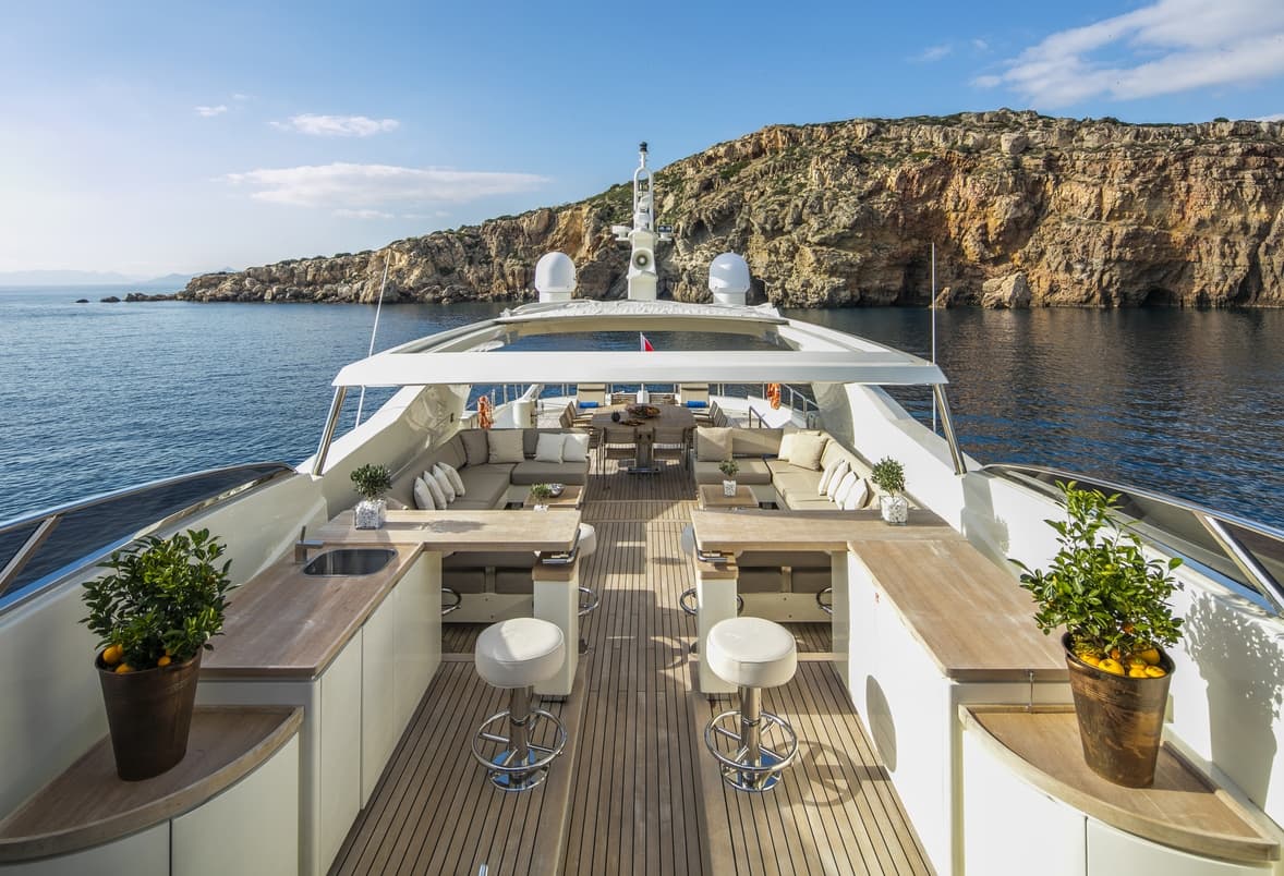 WHY - deck fly | Drivas Yachts