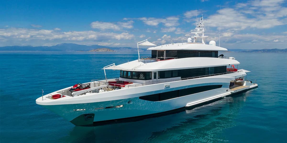 MY EDEN - aerial | Drivas Yachts