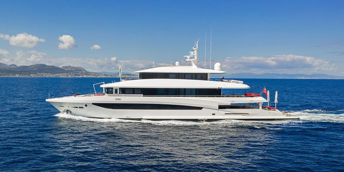 MY EDEN - aerial | Drivas Yachts