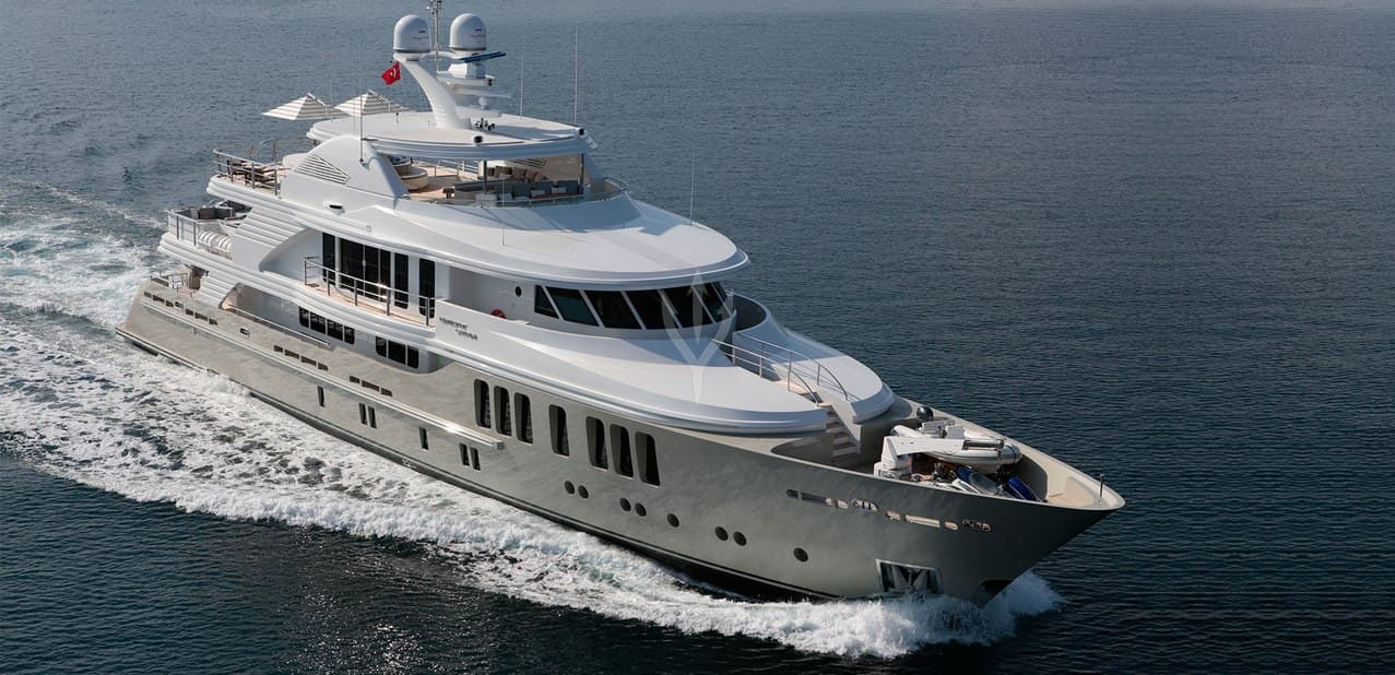 ORIENT STAR - aerial | Drivas Yachts