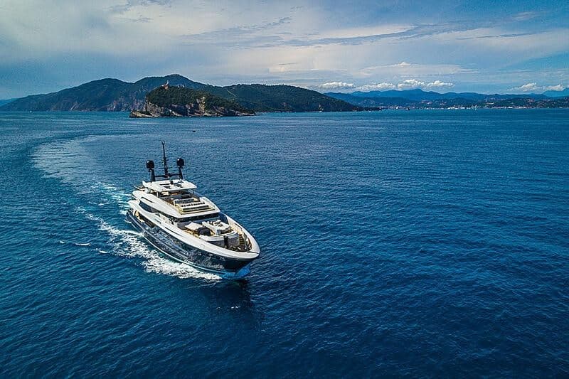 SEVERIN*S - aerial | Drivas Yachts