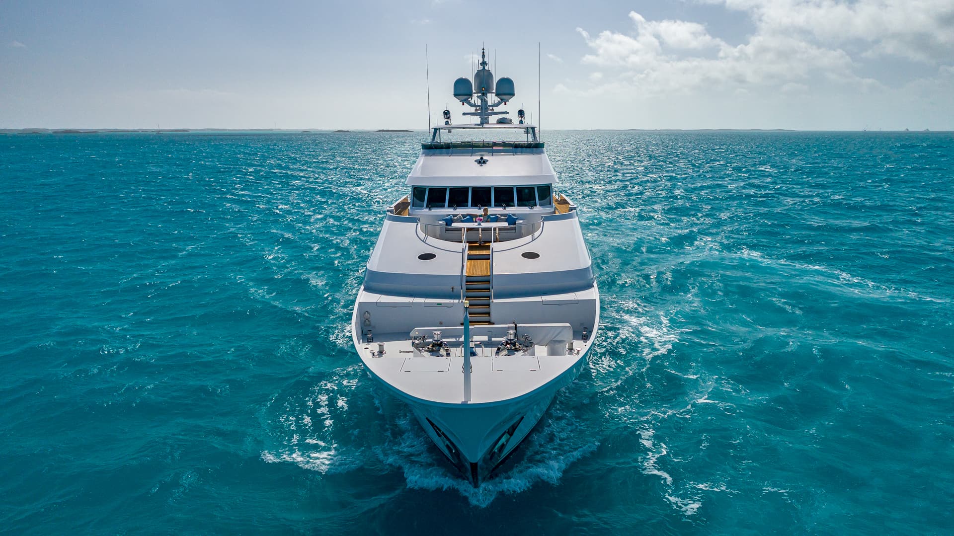 AMORE - aerial | Drivas Yachts