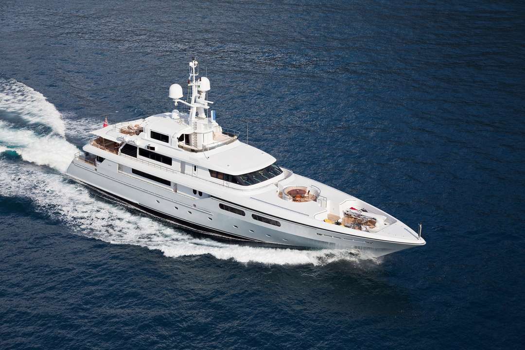 ELENA V - aerial | Drivas Yachts
