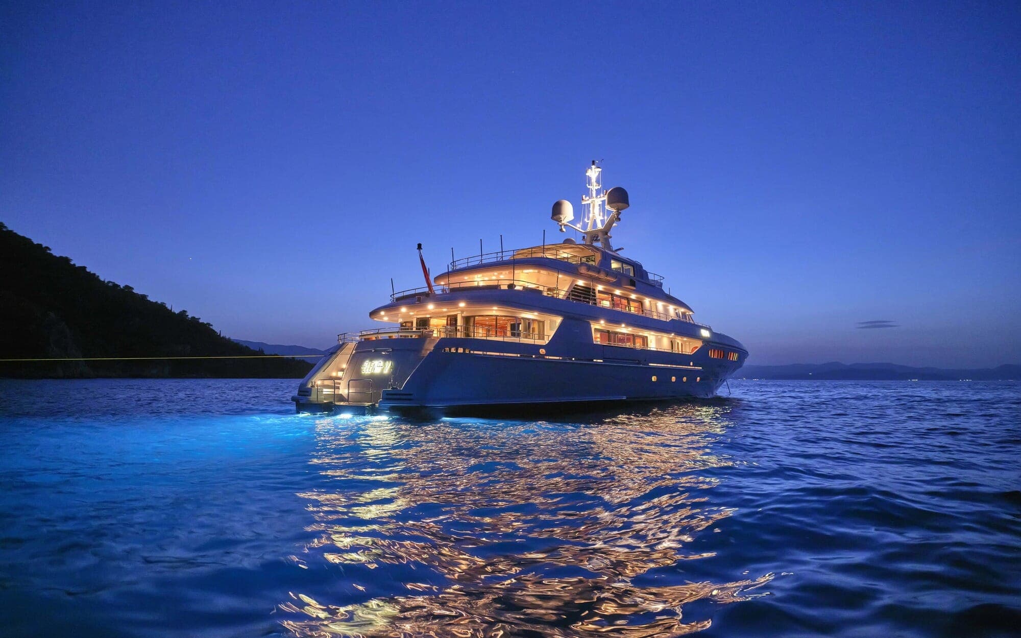 ELENA V - ext stern | Drivas Yachts