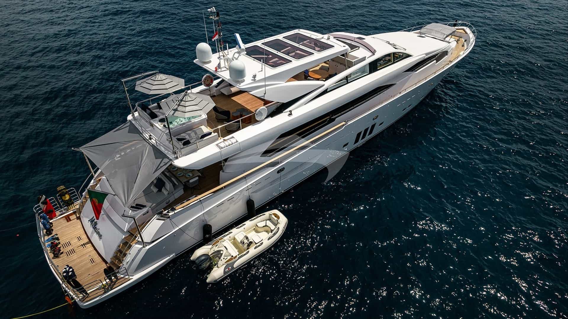 Millesime - aerial | Drivas Yachts