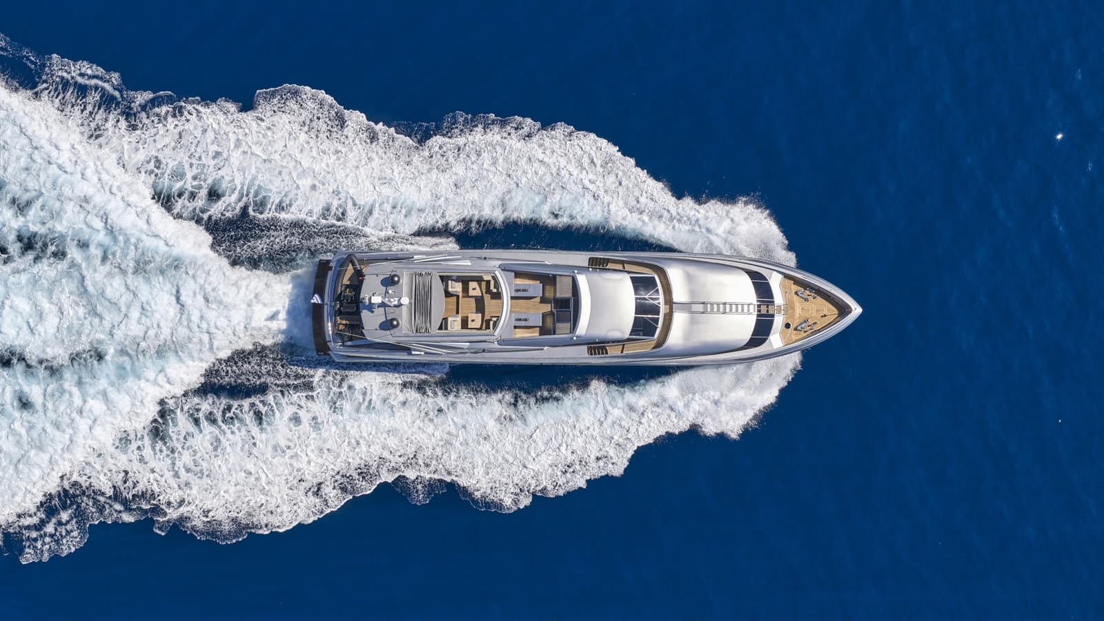 ONCE MORE - aerial | Drivas Yachts
