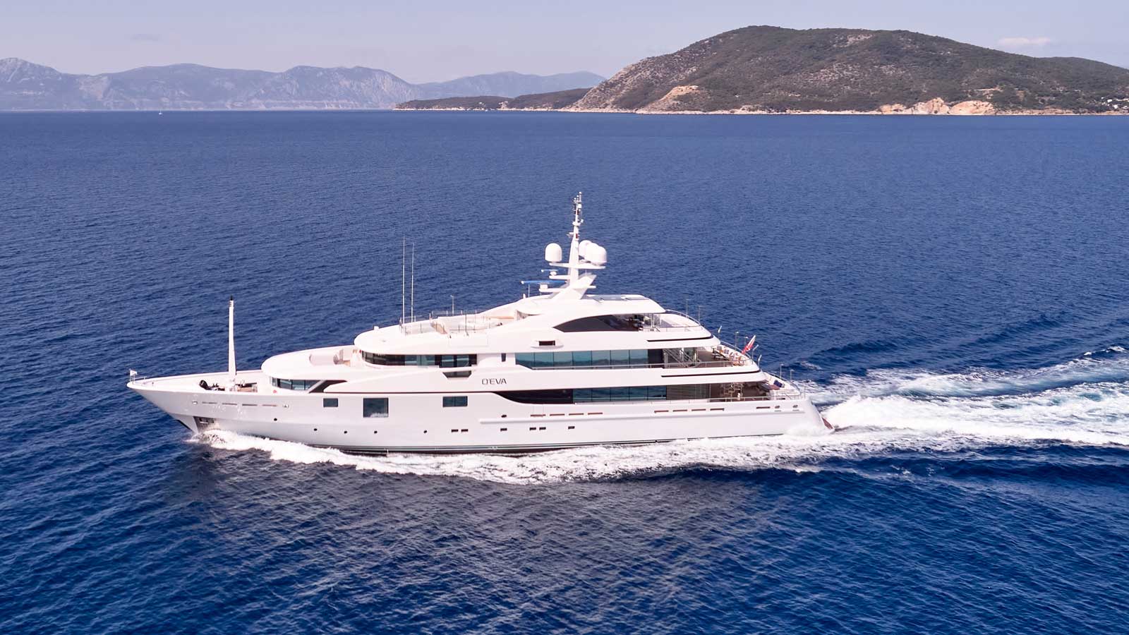 ORA - aerial | Drivas Yachts