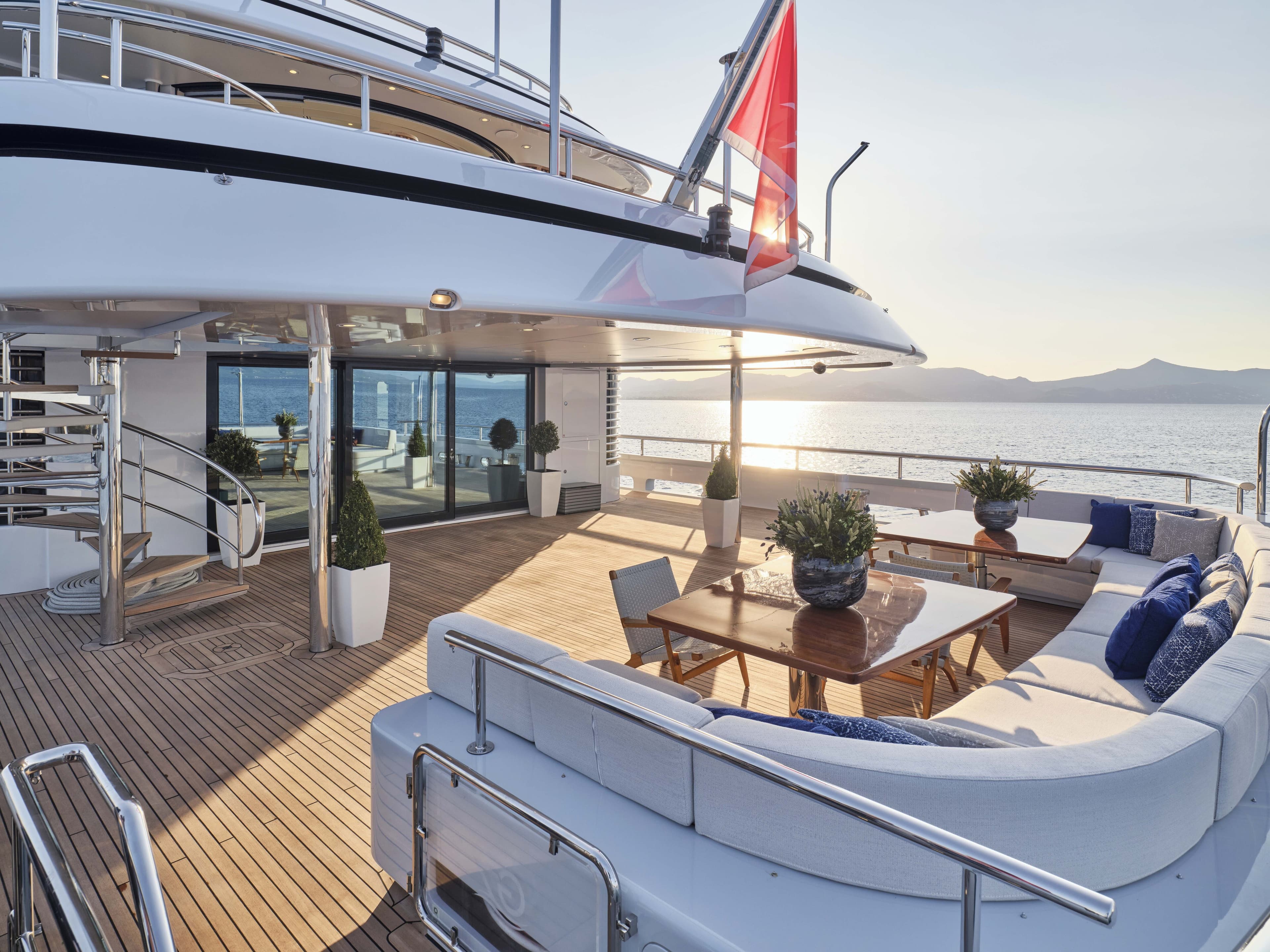 ORA - deck aft | Drivas Yachts