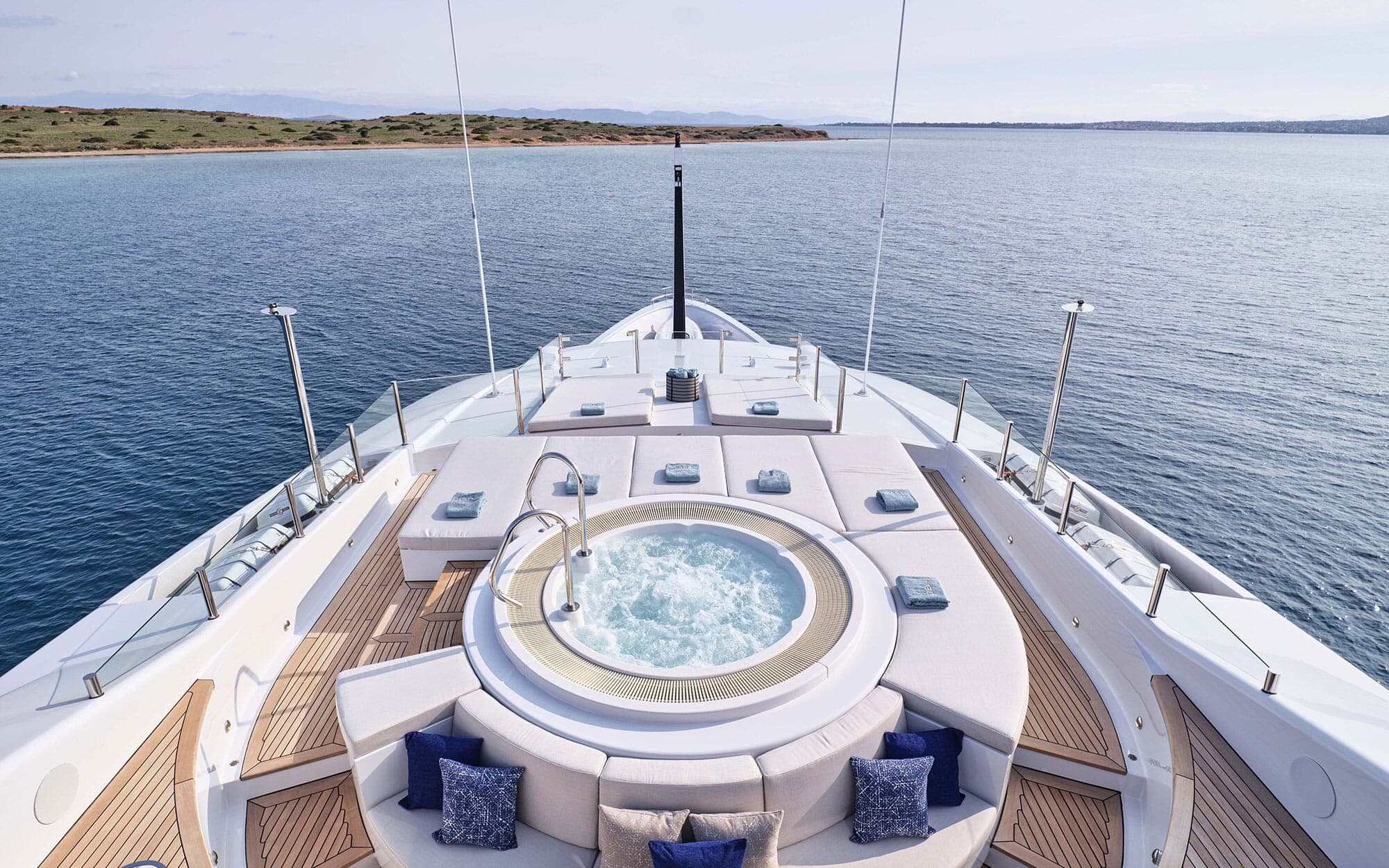 ORA - ext bow | Drivas Yachts