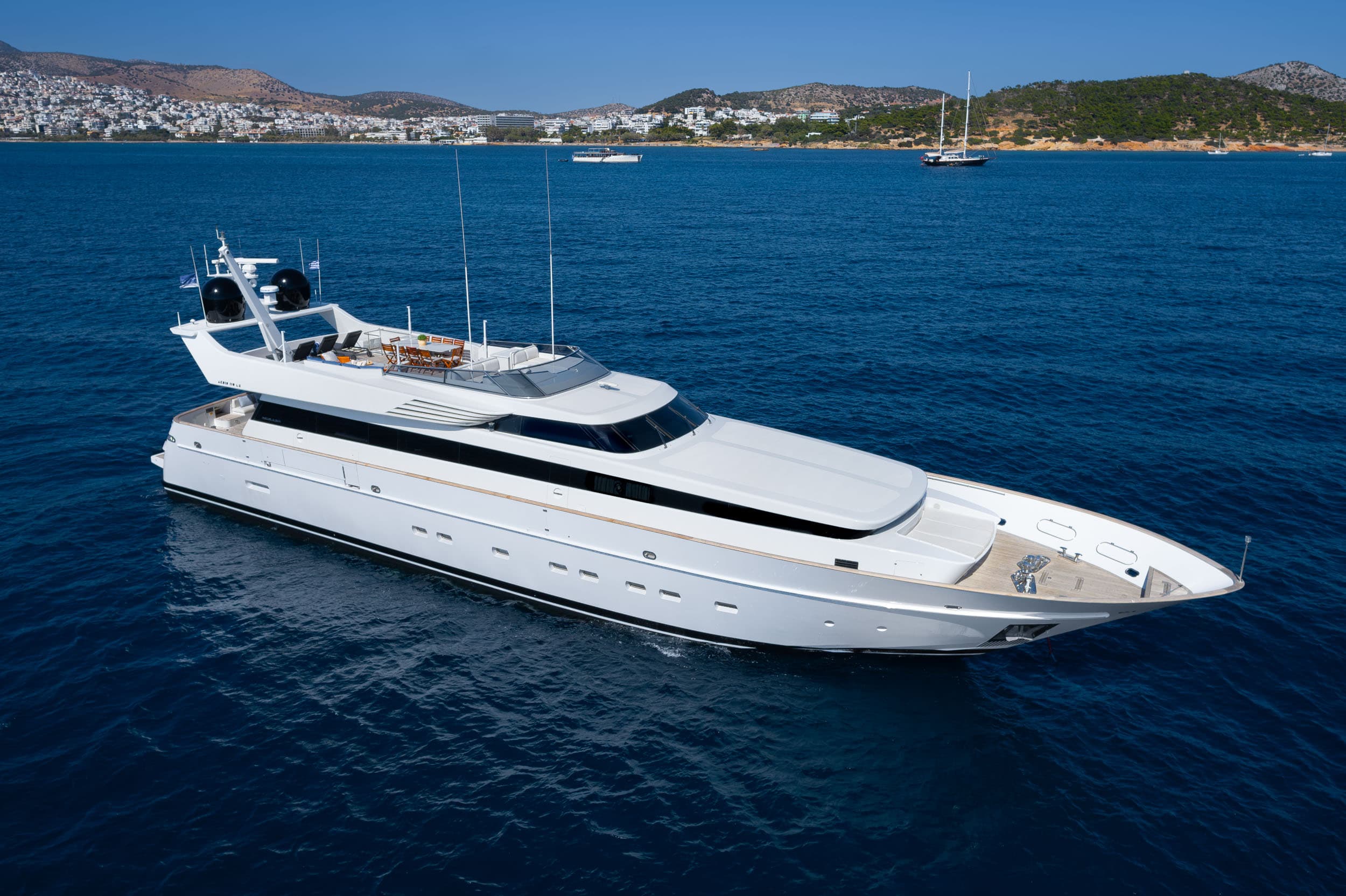 ENERGY - aerial | Drivas Yachts