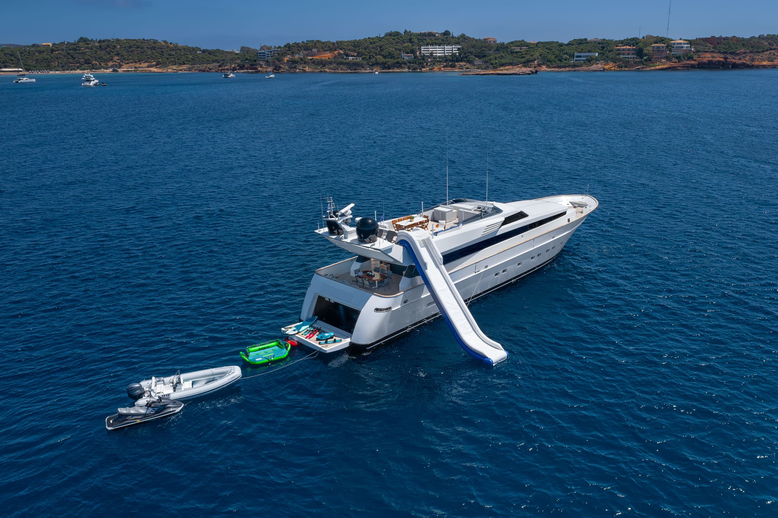 ENERGY - aerial | Drivas Yachts