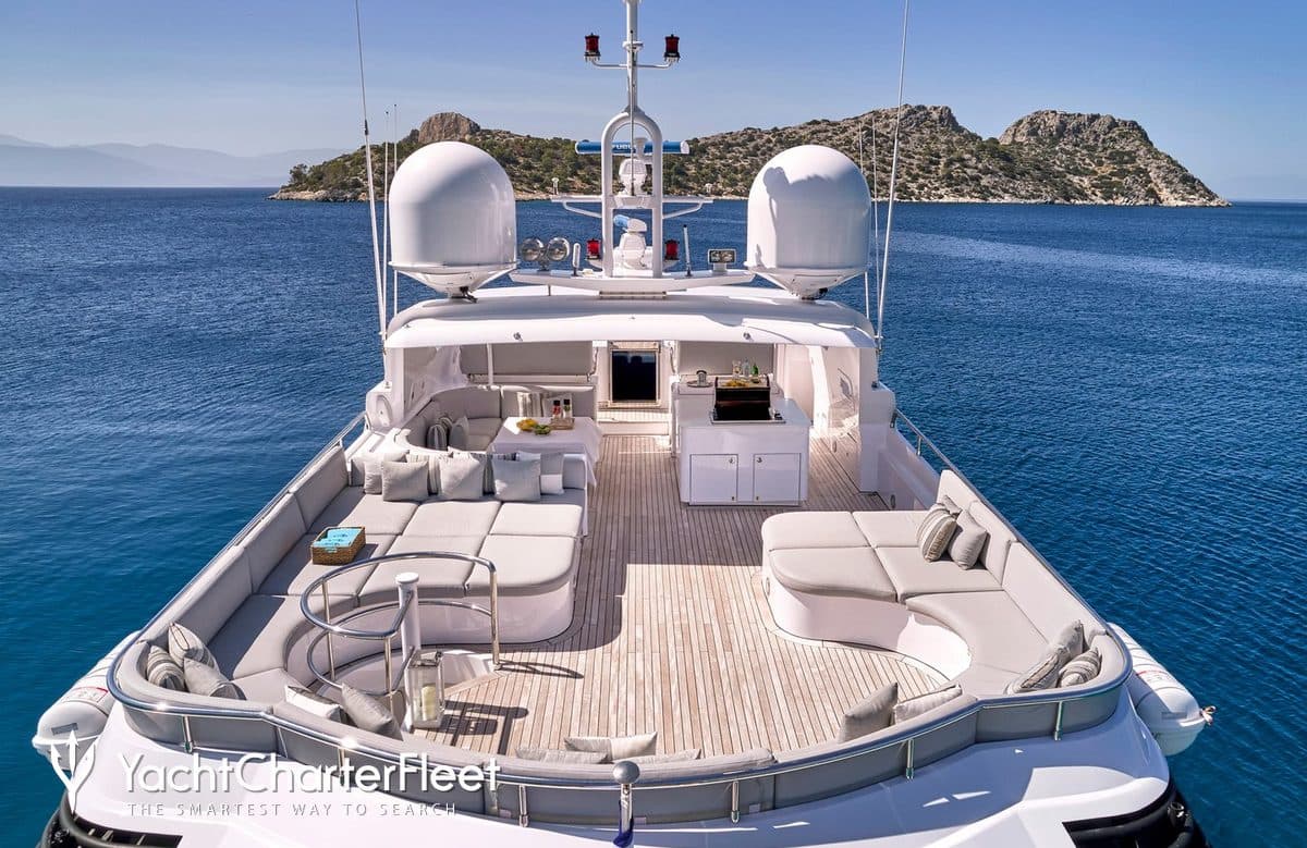 Motor yacht MILOS AT SEA 35m by Codecasa — photo 8