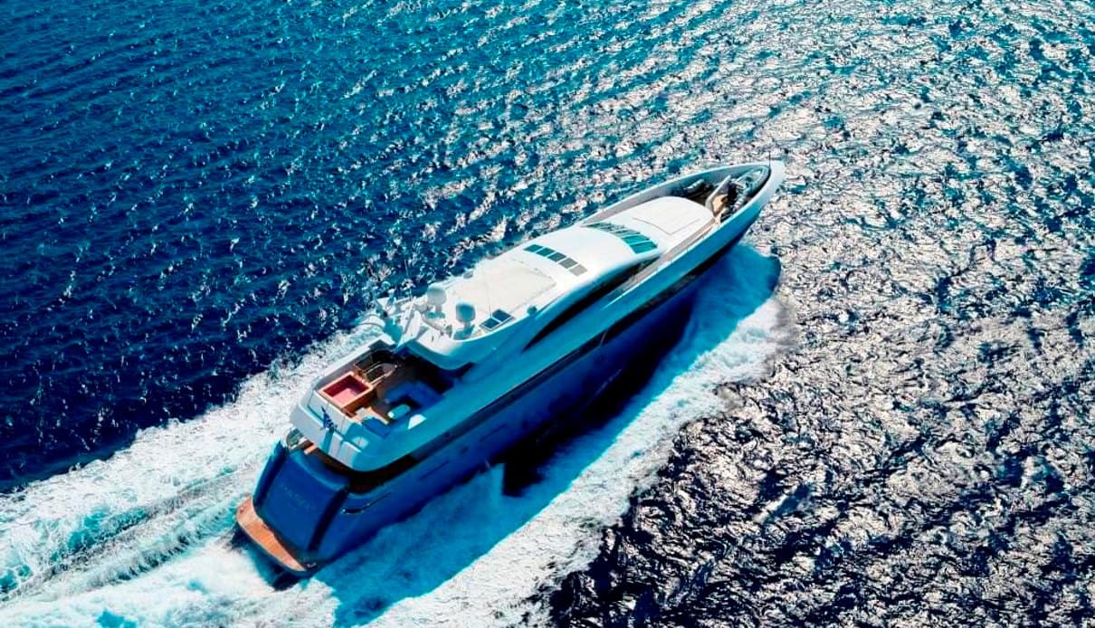SEA WOLF - aerial | Drivas Yachts