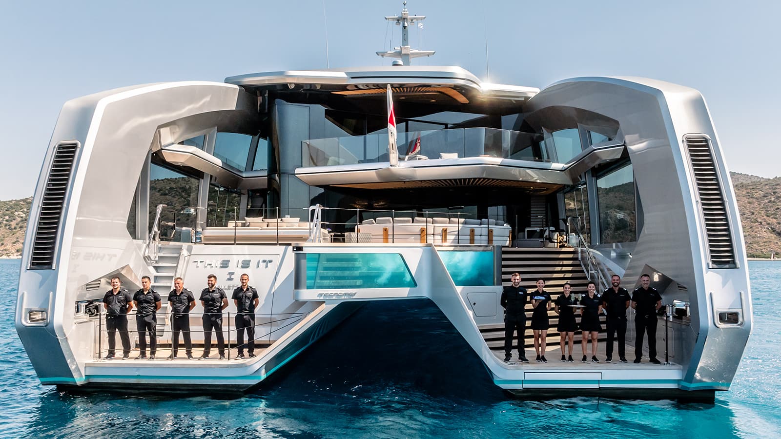 THIS IS IT - ext stern | Drivas Yachts